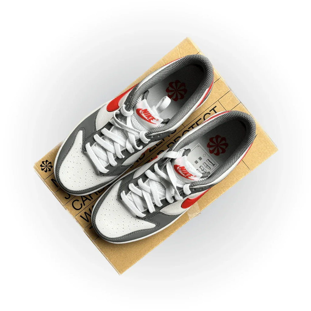 Nike Dunk Smoke Grey Red - The Global Hype