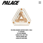 Palace Tri-Ferg Ceramic Ashtray