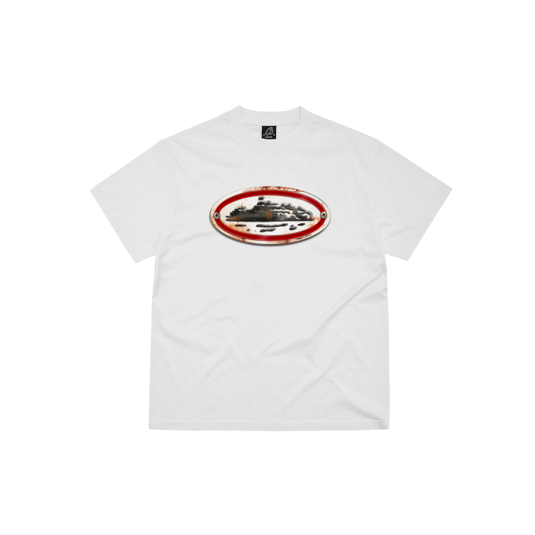   Corteiz Rusty Alcatraz Tee White - Global Hype