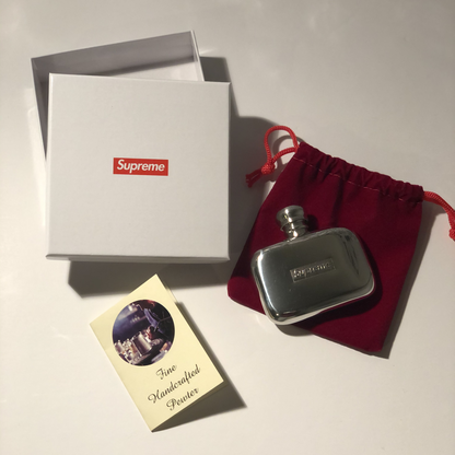 Supreme Pewter Mini Flask - The Global Hype