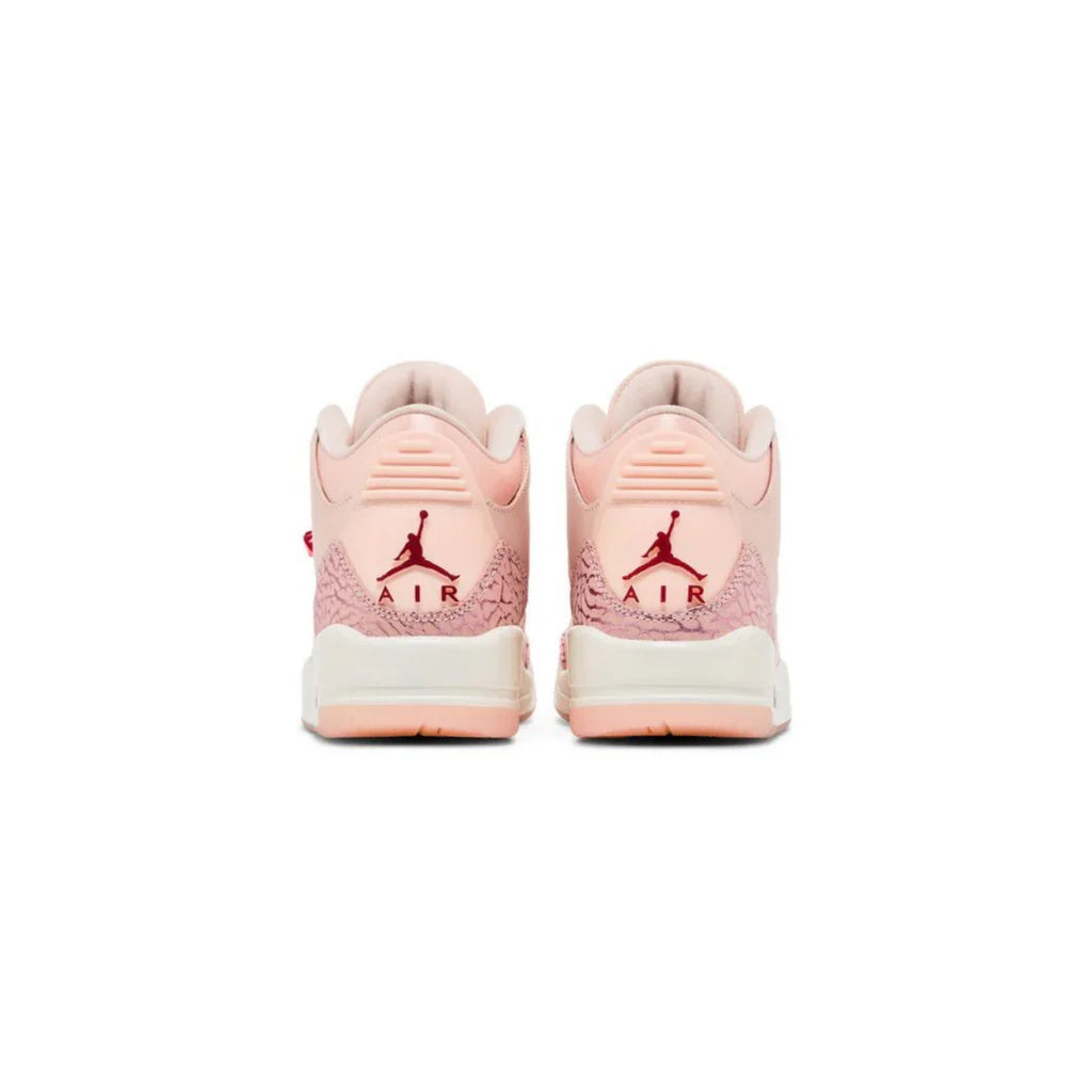 Jordan 3 Valentine's Day Treat Yourself - global hype, logo
