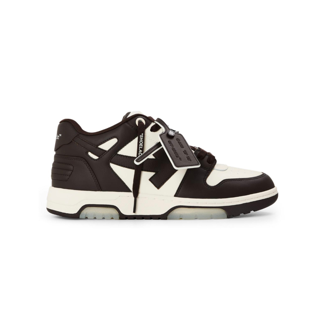 Off-White Out Of Office Brown White - Sneakers | Global Hype