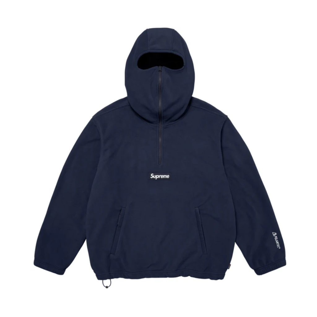 Supreme Polartec FaceMask Half Zip Hooded Sweatshirt - Streetwear