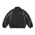 Supreme Contrast Piping Track Jacket - Black