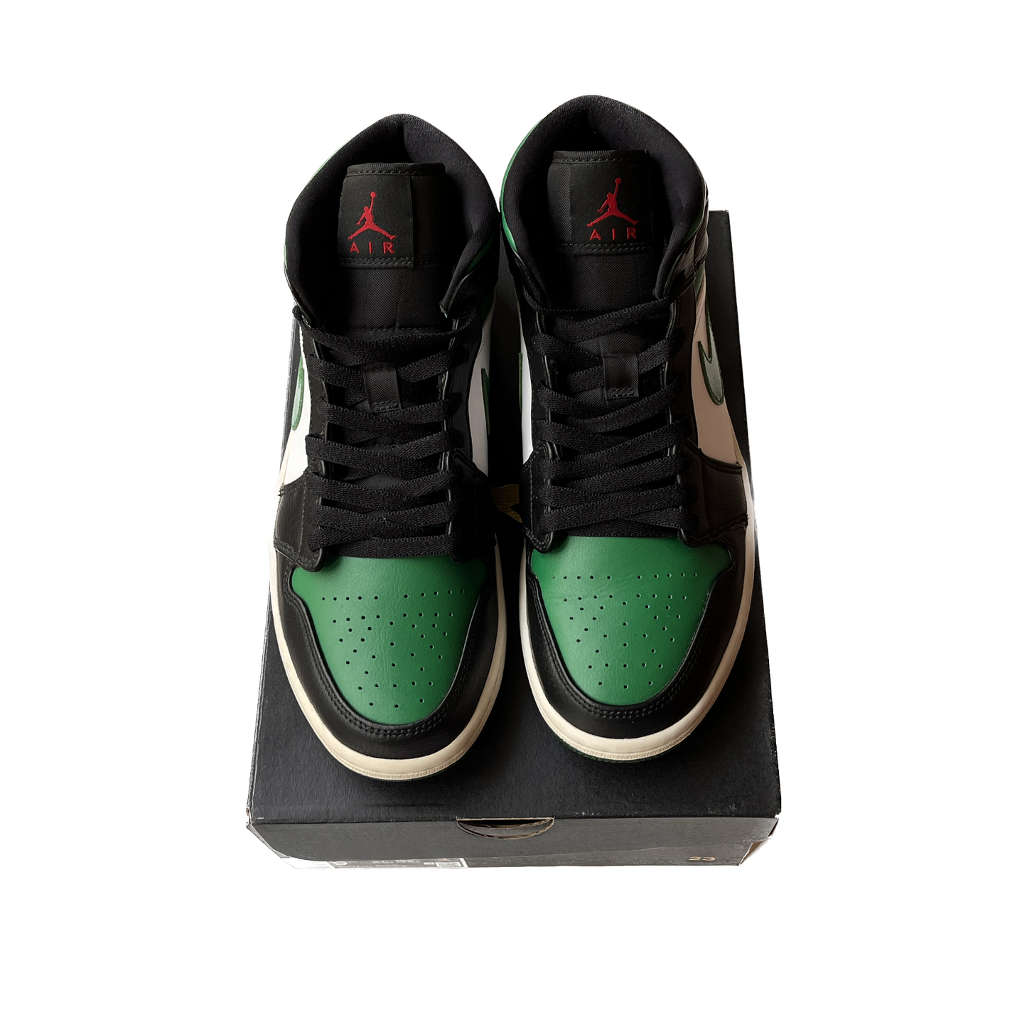 Jordan 1 Mid Green Toe - The Global Hype