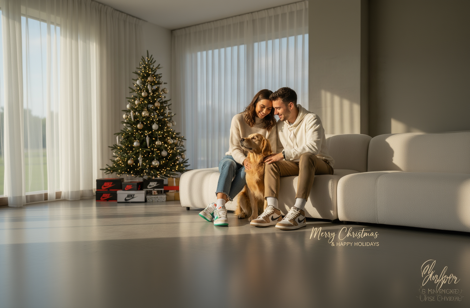 jovem casal sem filhos e com 1 cão. adoram sapatilhas exclusivas. 