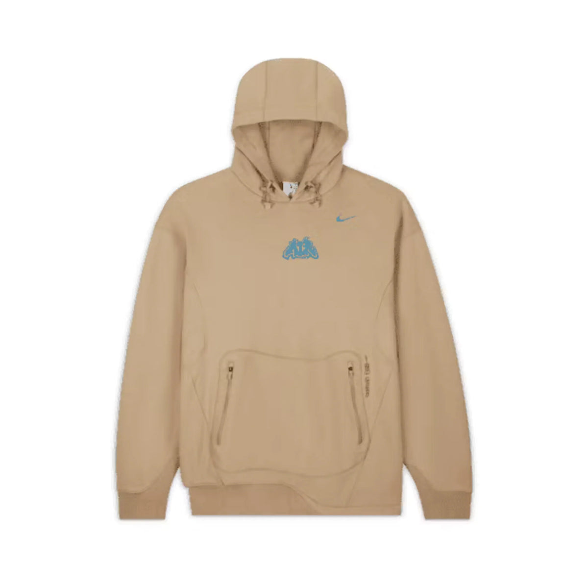 Off-White Jordan Hoodie - Branco Bege | Streetwear Premium 