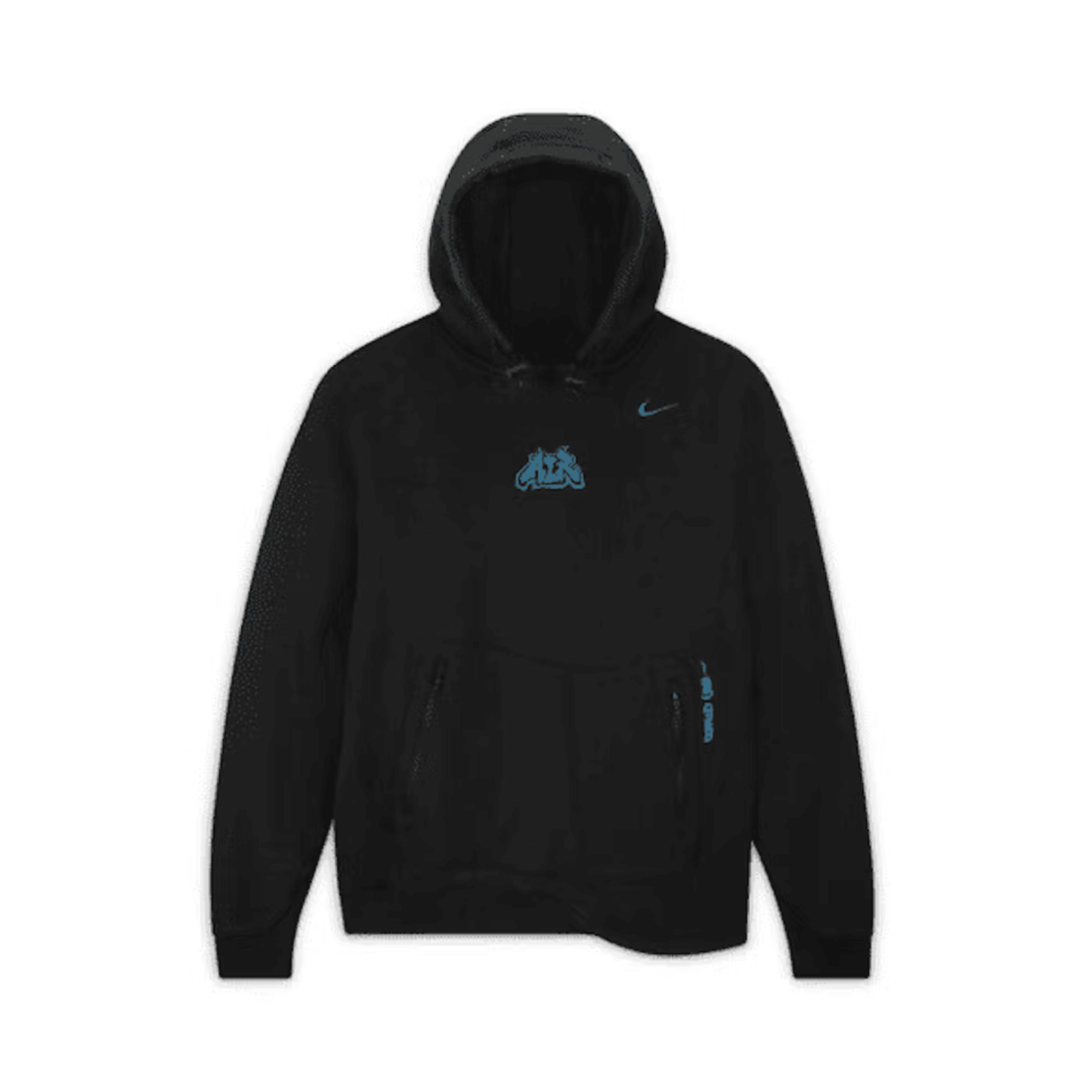 Off-White x Nike Hoodie - Dark Blue - The Global Hype