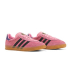 Adidas Gazelle Bliss Pink Purple detalhe superior - sapatilhas autênticas Adidas Gazelle IE7002