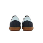 Adidas Samba OG Carbon Almost Blue Gum vista traseira - sapatilhas streetwear clássicas desde 1950