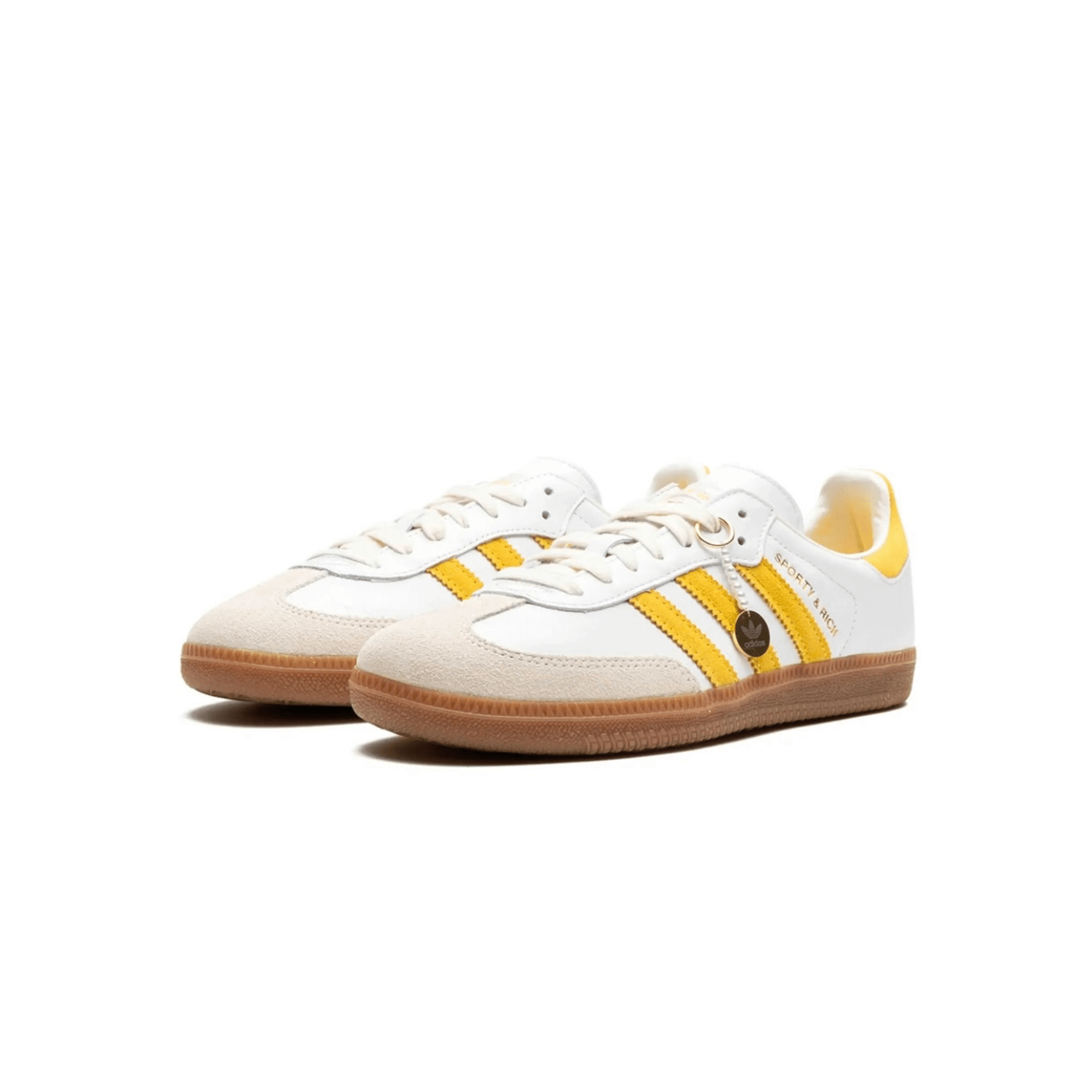 Adidas Samba Sporty & Rich White Bold Gold - The Global Hype