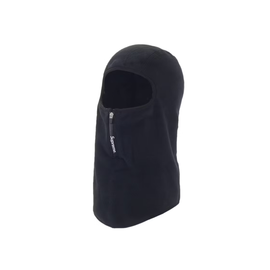 Supreme Polartec Zip Balaclava - black