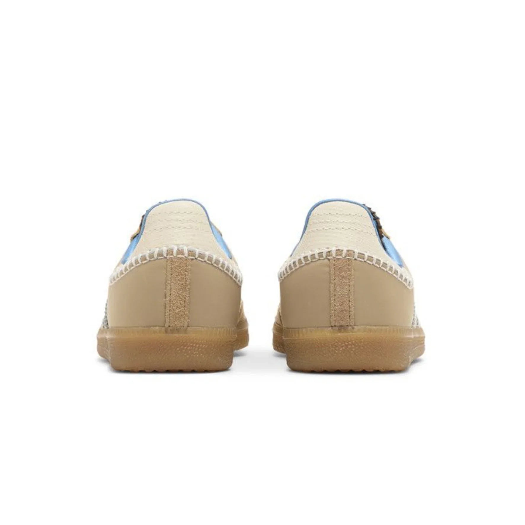 Adidas Samba Wales Bonner Desert White vista traseira - sapatilhas streetwear edição limitada premium